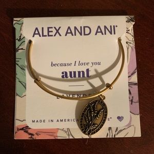 Alex and Ani Bracelet- Aunt